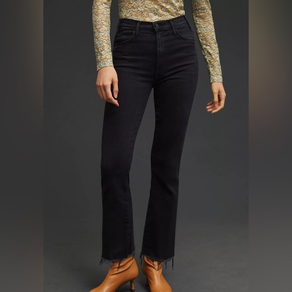 NWT MOTHER The Hustler Ankle Fray Jeans